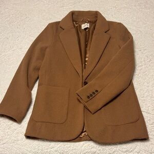 Brown Blazer Jacket